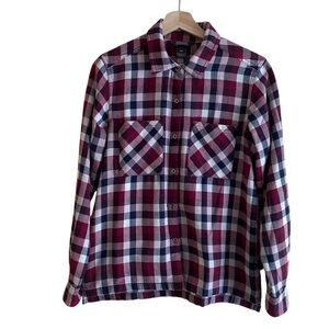 Outdoor Research Feedback Plaid Flannel Shirt Woman Medium Gorpcore Comfy Preppy